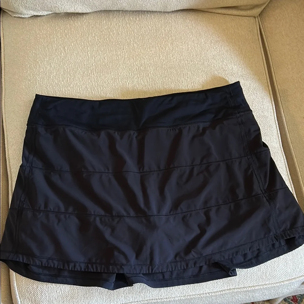 Black Lululemon Athletic Skort - Picture 1 of 4